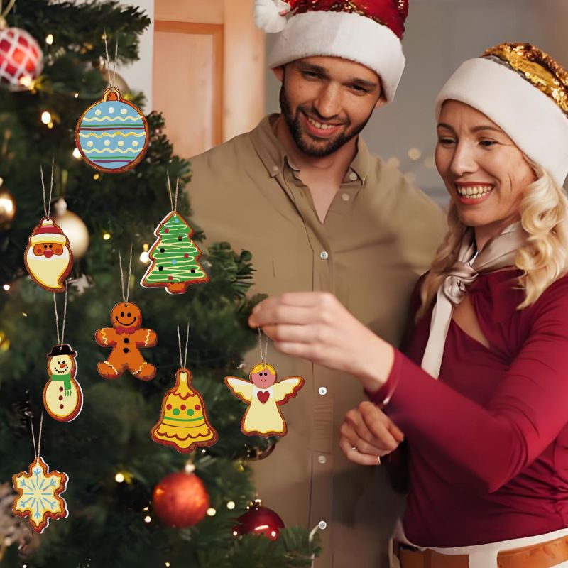 Suspensions de Noël à peindre par numéro Veillée de Noël, vue 6, Maison Artsen