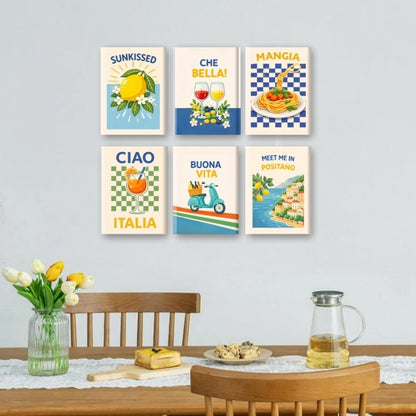 Peintures par numéro Italian Buona Vita en décoration murale – inspiré de l'art de vivre italien – Maison Artsen