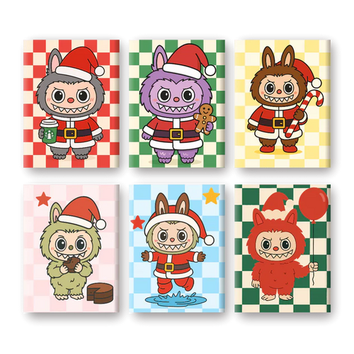 "Little Cuties" Mini Paint-by-Numbers Set, 6 Canvases