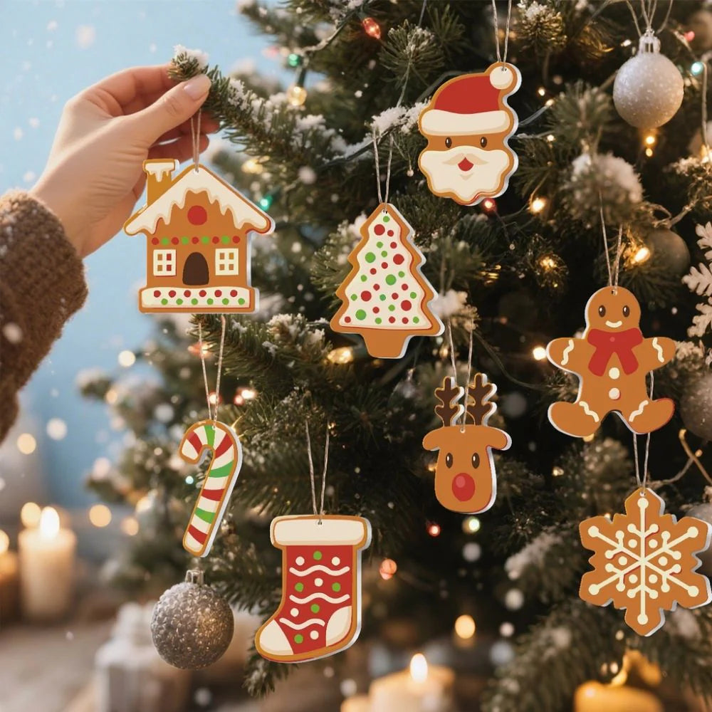 Peinture par numéro Noël Enchanté – détail toile – Maison Artsen