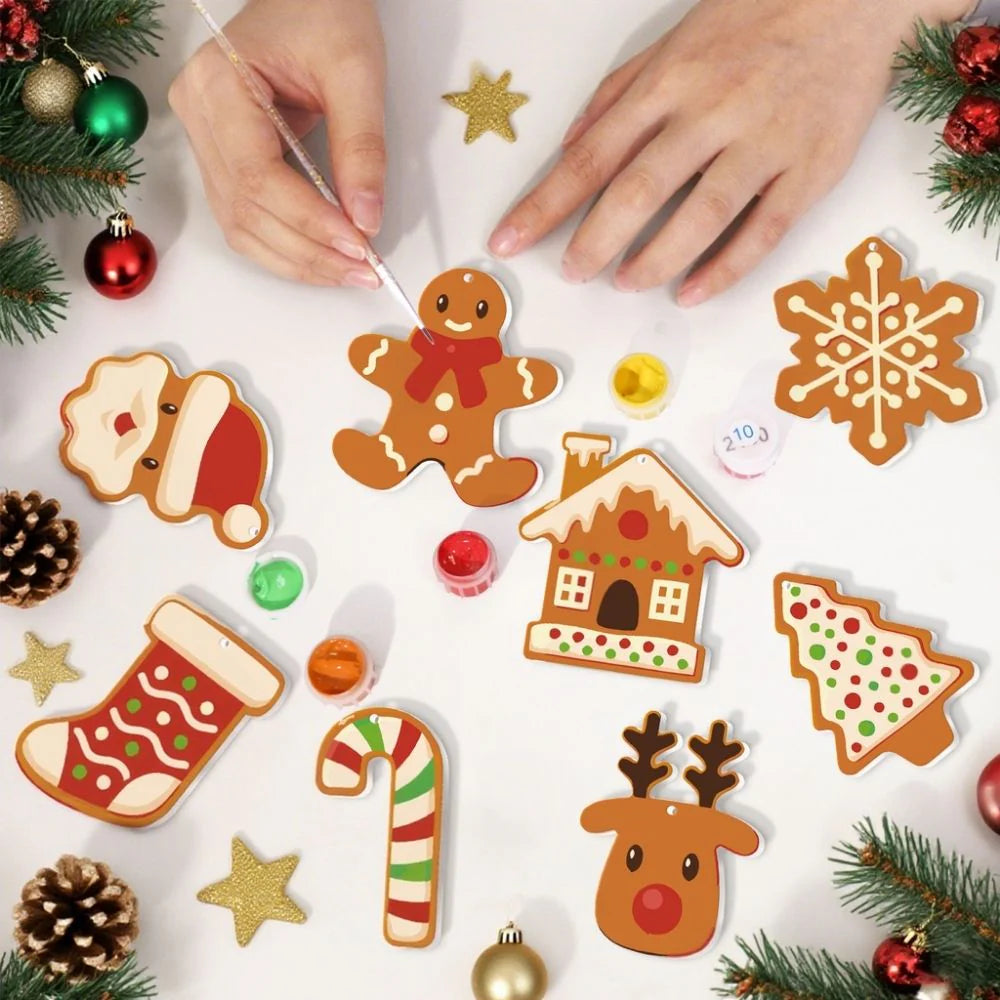 Peintures par numéro Noël Enchanté en décoration murale – pour un Noël magique – Maison Artsen