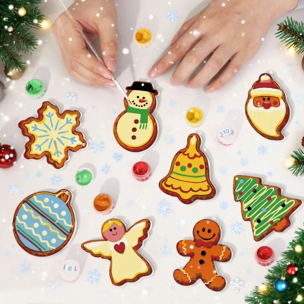 Peintures par numéro Petites Mains en décoration murale – pour un Noël magique – Maison Artsen