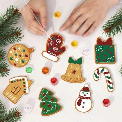 Peintures par numéro Magie du Sapin en décoration murale – pour un Noël magique – Maison Artsen