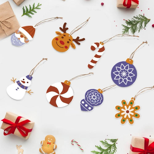 Coffret 6 peintures par numéro Douce Nuit – pour un Noël magique – Maison Artsen