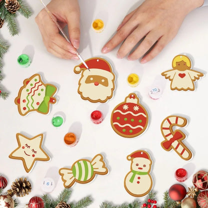 Peintures par numéro Petits Ornements en décoration murale – pour un Noël magique – Maison Artsen