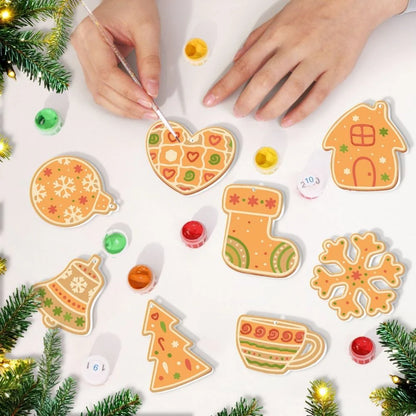 Peintures par numéro Souvenirs du Chalet en décoration murale – pour un Noël magique – Maison Artsen