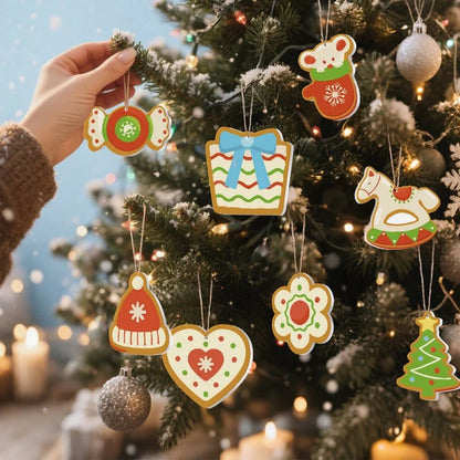 Peinture par numéro Hiver Gourmand – détail toile – Maison Artsen