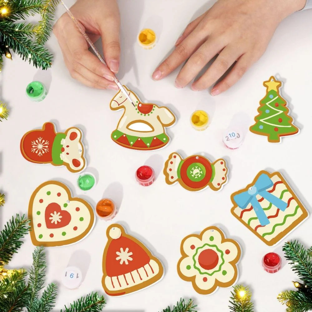 Peintures par numéro Hiver Gourmand en décoration murale – pour un Noël magique – Maison Artsen