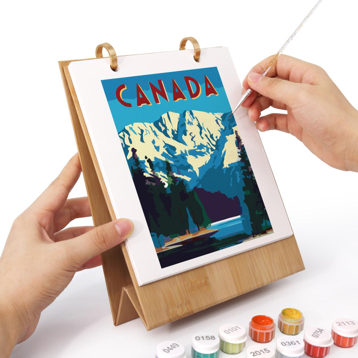 Calendrier 2027 peinture par numéro Affiches du Monde, Maison Artsen – vue 8