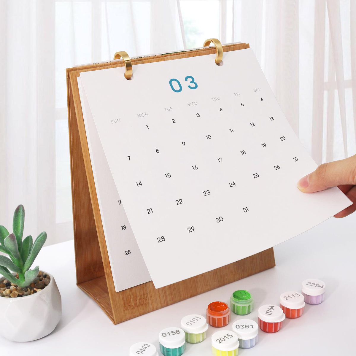 Calendrier 2027 peinture par numéro Affiches du Monde, Maison Artsen – vue 9