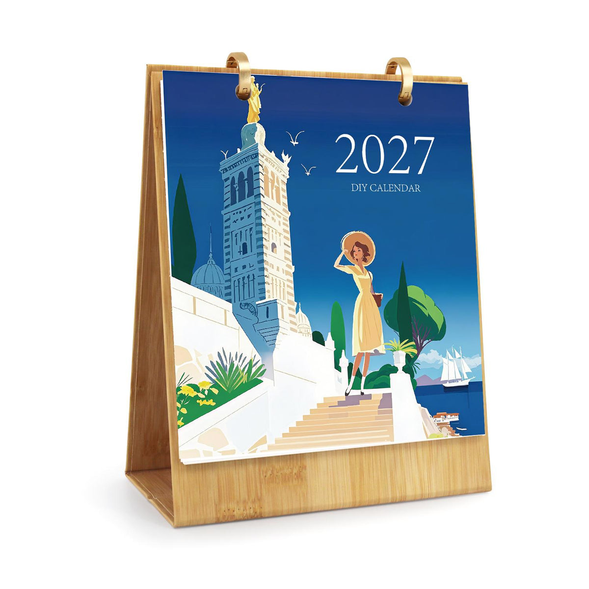 Calendrier 2027 peinture par numéro Affiches du Monde, Maison Artsen – vue 16