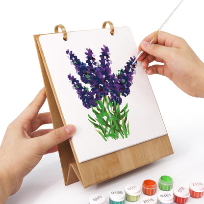 Calendrier 2027 peinture par numéro Fleurs du Jardin, Maison Artsen – vue 12