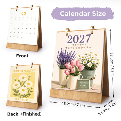 Calendrier 2027 peinture par numéro Marché aux Fleurs, Maison Artsen – vue 5