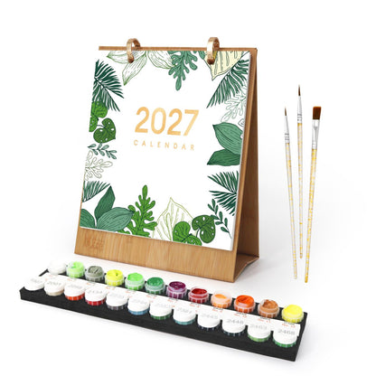 Calendrier 2027 peinture par numéro Plantes d'Intérieur, Maison Artsen – vue 1