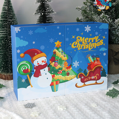 “Snowman” Diamond Painting Advent Calendar – 12 Surprises – Maison Artsen