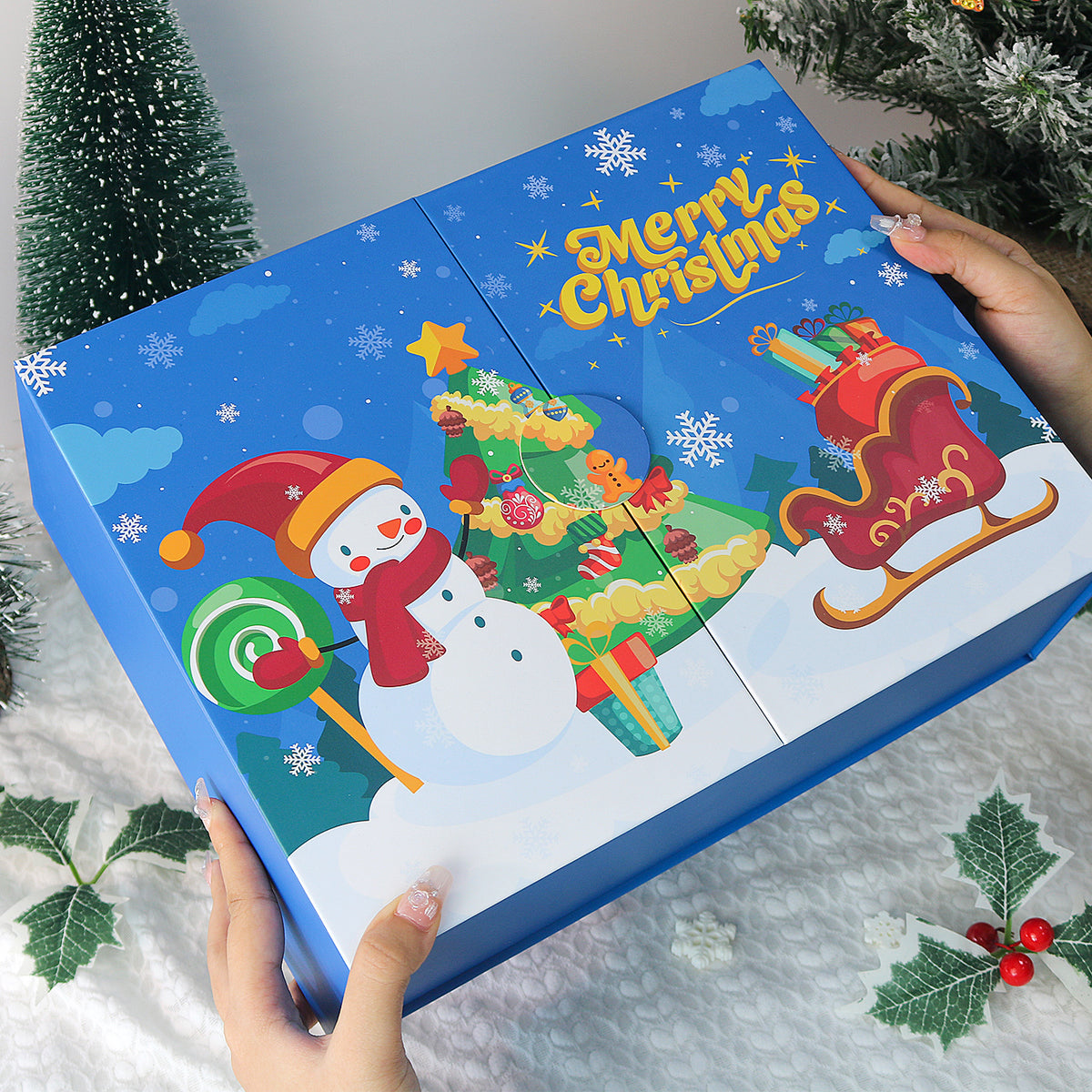 “Snowman” Diamond Painting Advent Calendar – 12 Surprises – Maison Artsen