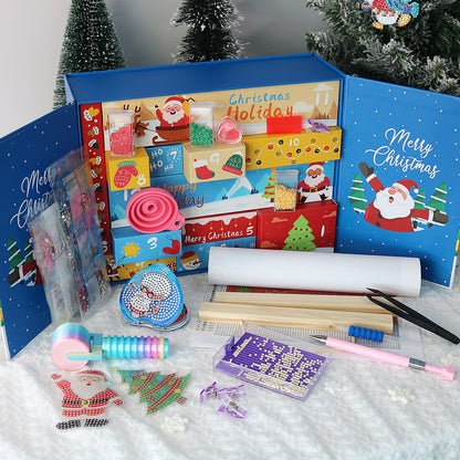“Snowman” Diamond Painting Advent Calendar – 12 Surprises – Maison Artsen