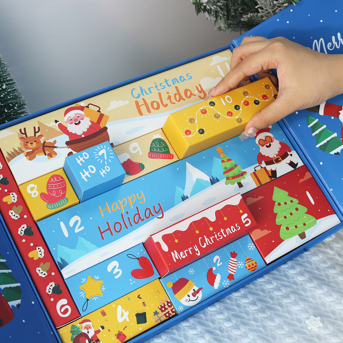 “Snowman” Diamond Painting Advent Calendar – 12 Surprises – Maison Artsen