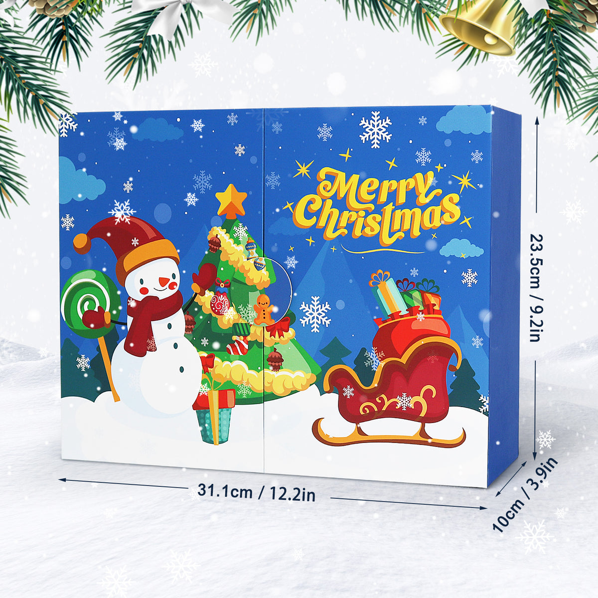 “Snowman” Diamond Painting Advent Calendar – 12 Surprises – Maison Artsen