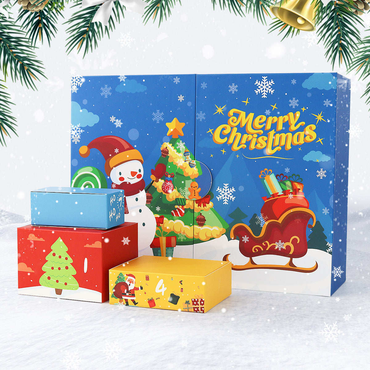 “Snowman” Diamond Painting Advent Calendar – 12 Surprises – Maison Artsen