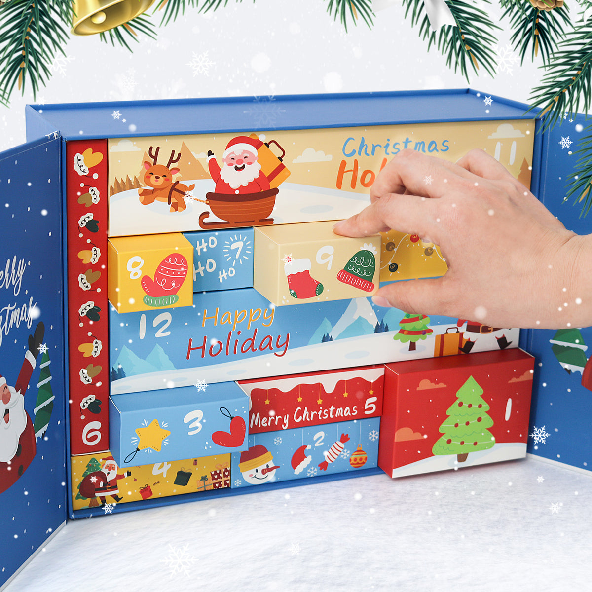 “Snowman” Diamond Painting Advent Calendar – 12 Surprises – Maison Artsen