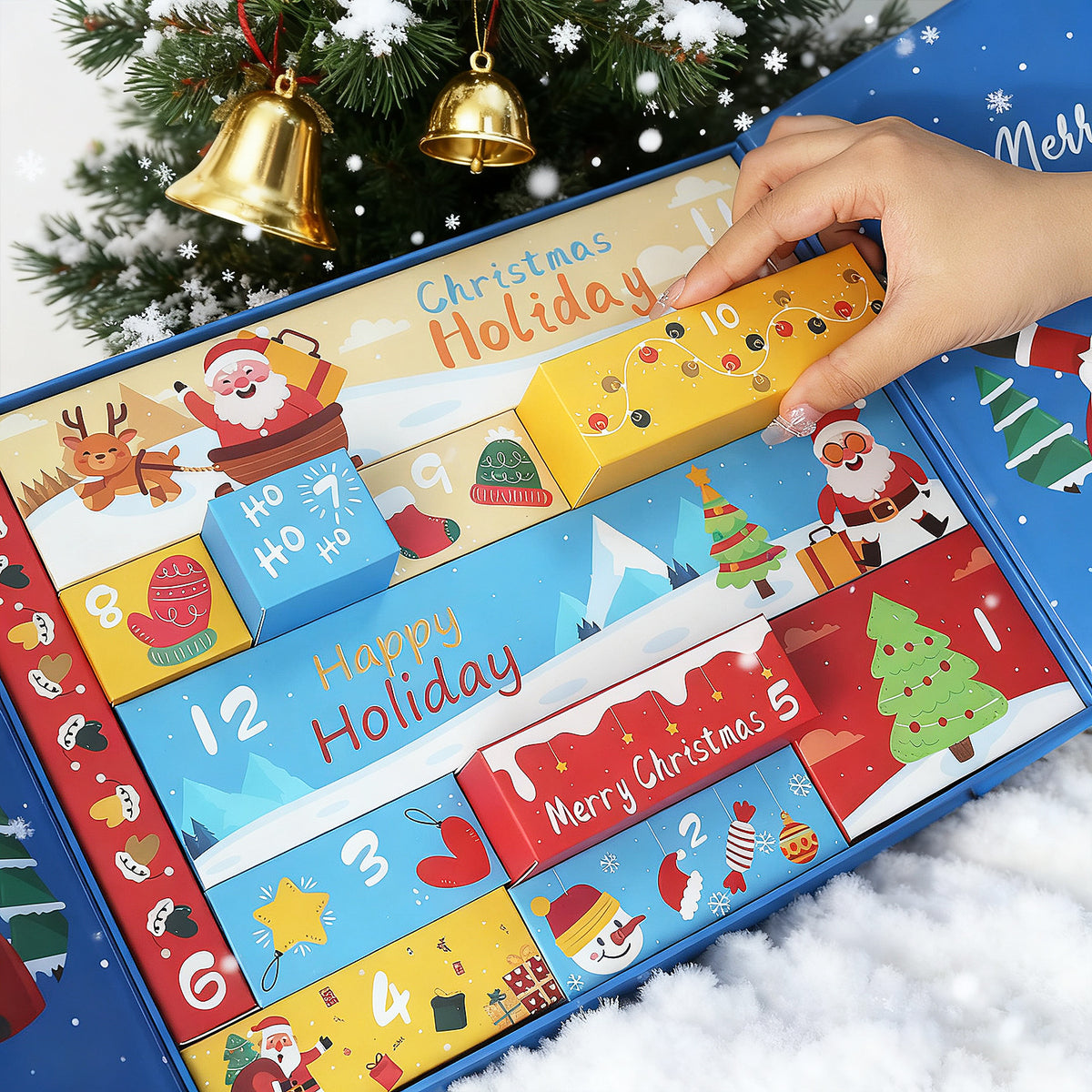 “Snowman” Diamond Painting Advent Calendar – 12 Surprises – Maison Artsen