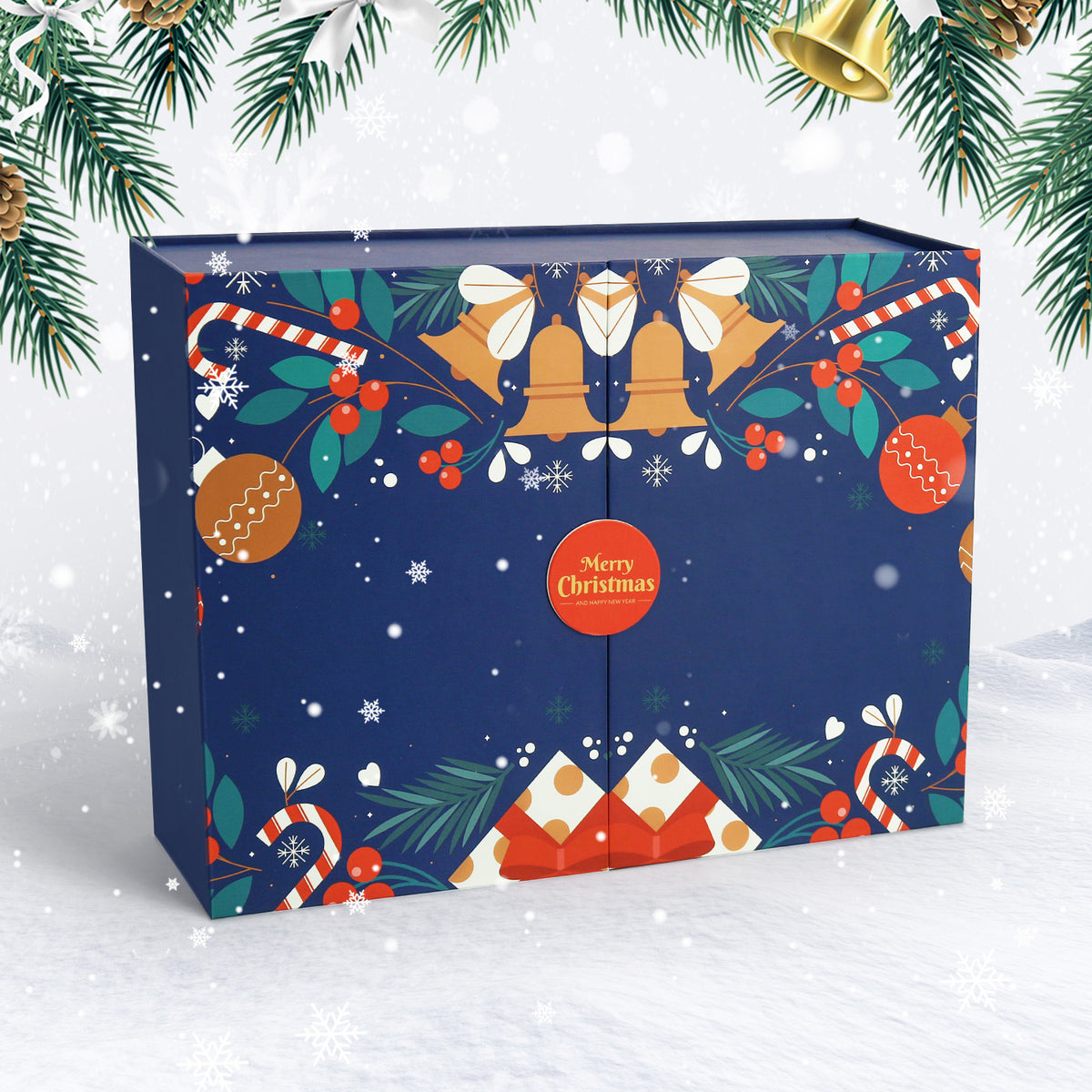 “Festive Garlands” Paint-by-Numbers Advent Calendar – 12 Surprises – Maison Artsen