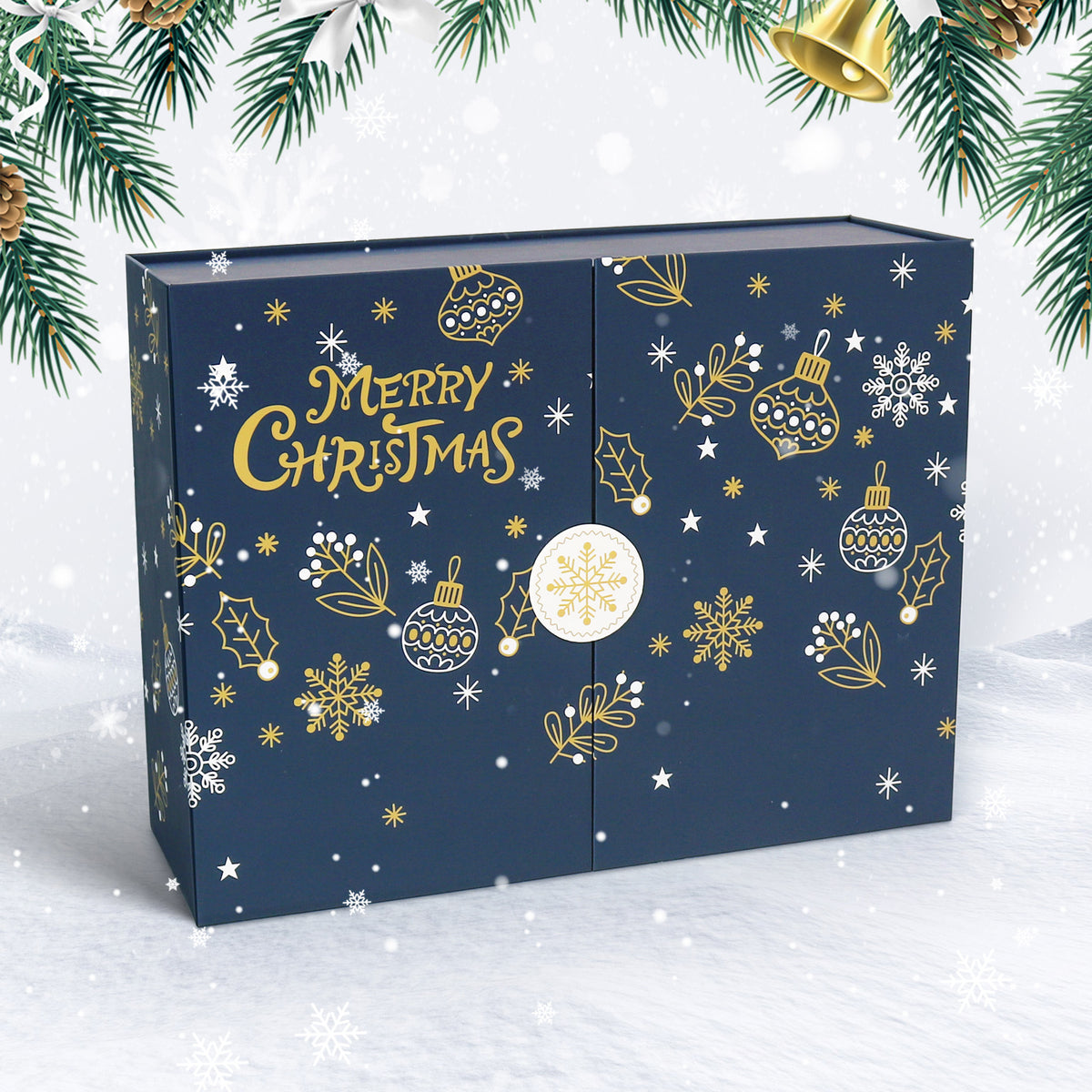 “Golden Night” Paint-by-Numbers Advent Calendar – 12 Surprises – Maison Artsen