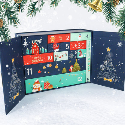 “Golden Night” Paint-by-Numbers Advent Calendar – 12 Surprises – Maison Artsen