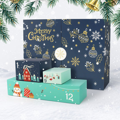 “Golden Night” Paint-by-Numbers Advent Calendar – 12 Surprises – Maison Artsen