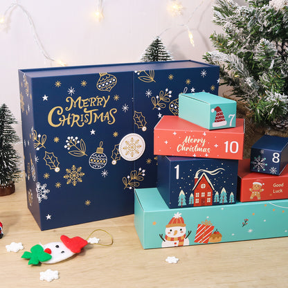 “Golden Night” Paint-by-Numbers Advent Calendar – 12 Surprises – Maison Artsen