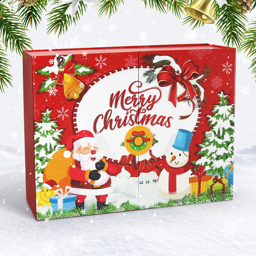 Calendrier de l'Avent Diamond painting Père Noël Joyeux Maison Artsen, 12 surprises – vue 1