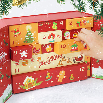 Calendrier de l'Avent Diamond painting Père Noël Joyeux Maison Artsen, 12 surprises – vue 6