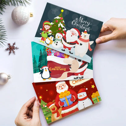 Peinture par numéro Cartes de Noël à Peindre – Série 1 – détail toile – Maison Artsen