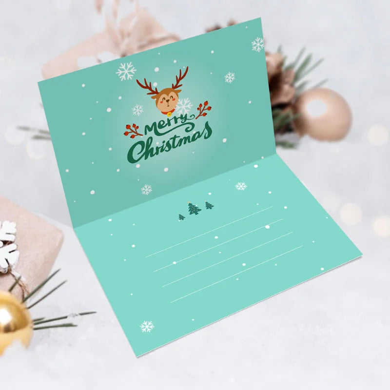 Peinture par numéro Cartes de Noël à Peindre – Série 1 – détail toile – Maison Artsen