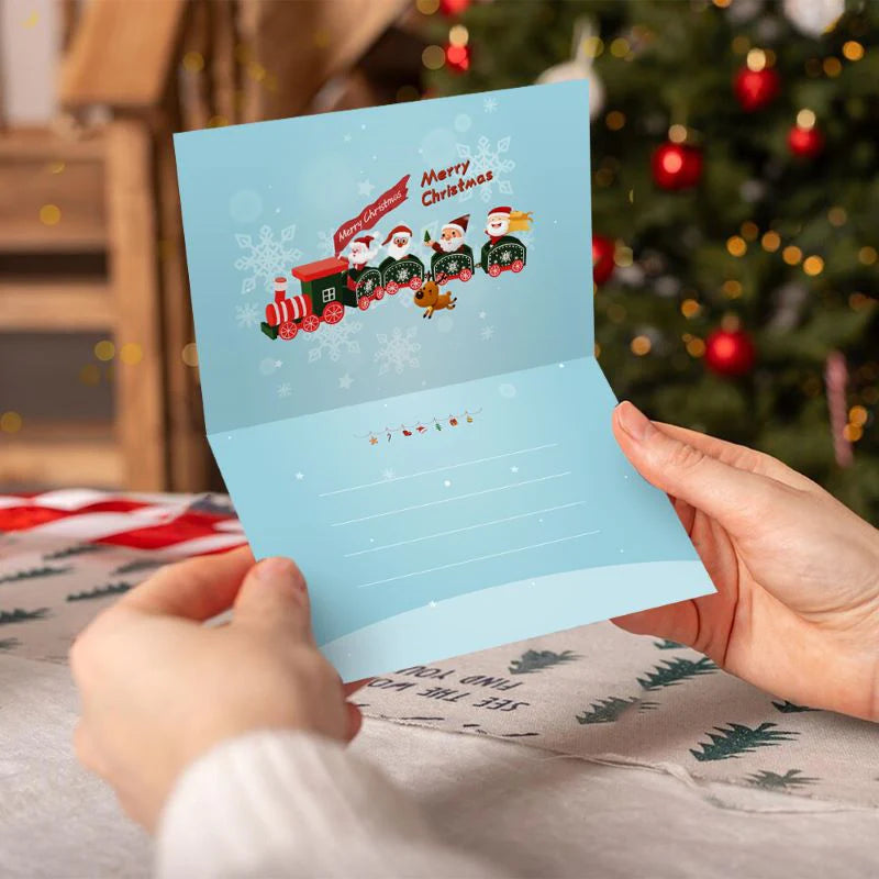 Peinture par numéro Cartes de Noël à Peindre – Série 1 – détail toile – Maison Artsen