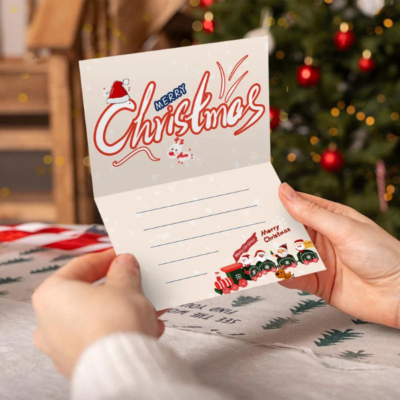 Peinture par numéro Cartes de Noël à Peindre – Série 3 – détail toile – Maison Artsen