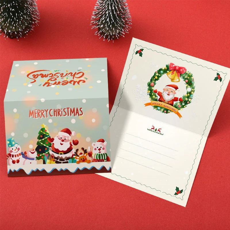 Peinture par numéro Cartes de Noël à Peindre – Série 4 – détail toile – Maison Artsen