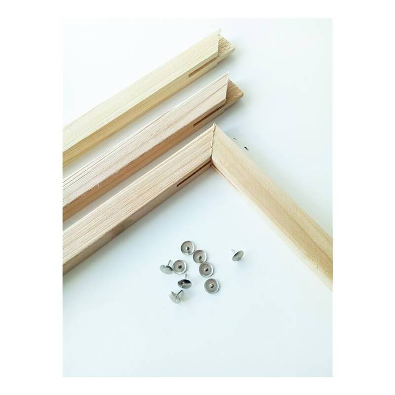 Wooden Stretcher Frame – Mount Your Rolled Canvas – Maison Artsen