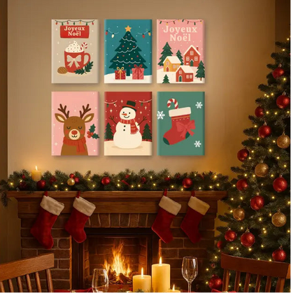 Peintures par numéro Esprit de Noël en décoration murale – pour retrouver l'esprit de Noël – Maison Artsen