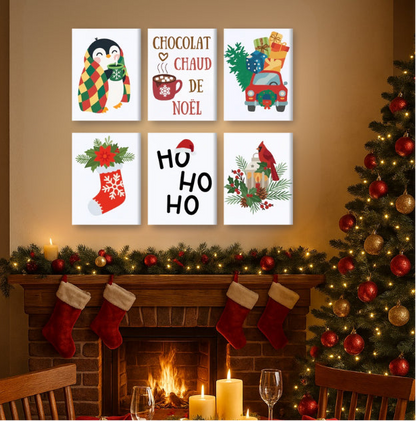 Peintures par numéro Hello Winter en décoration murale – pour accueillir l'hiver – Maison Artsen