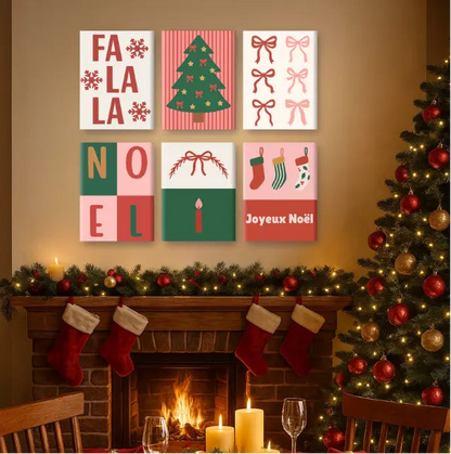 Peintures par numéro NOËL en décoration murale – pour un Noël magique – Maison Artsen