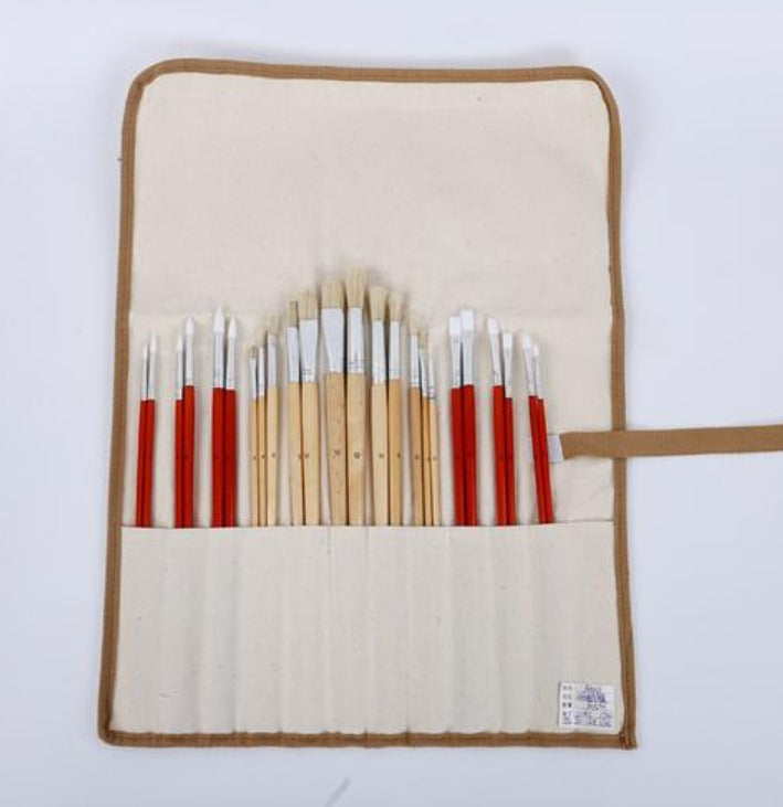 Canvas Brush Case – Brushes Included – Maison Artsen