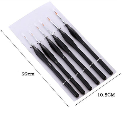 Kit de 6 pinceaux ergonomiques – Précision & confort – Maison Artsen
