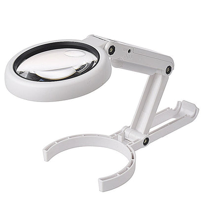 Folding LED Magnifier – 5× and 11× Magnification – Maison Artsen