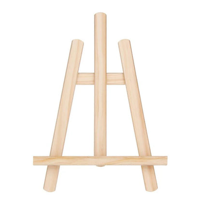 Peinture par numéro Petit chevalet en bois - Pack de 6 – détail toile – Maison Artsen