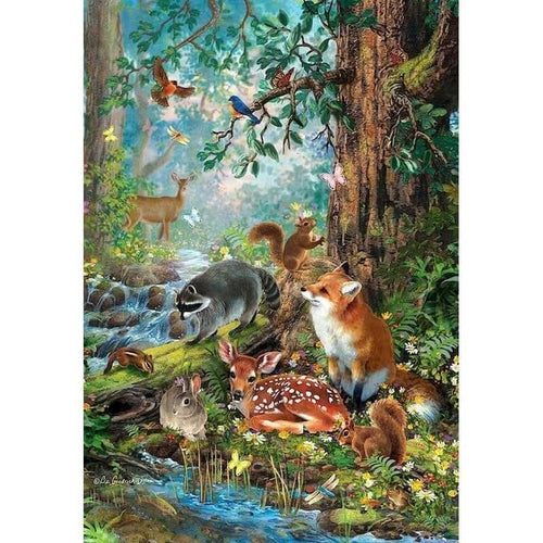 Forest Animals Paint-by-Numbers Kit – Maison Artsen