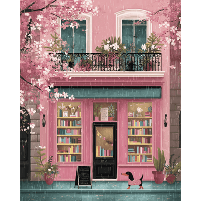 Pink Boutique Paint-by-Numbers Kit – Maison Artsen