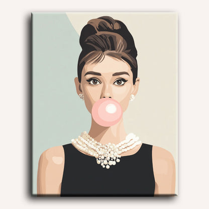 Bubblegum Bubble Paint-by-Numbers Kit – Maison Artsen