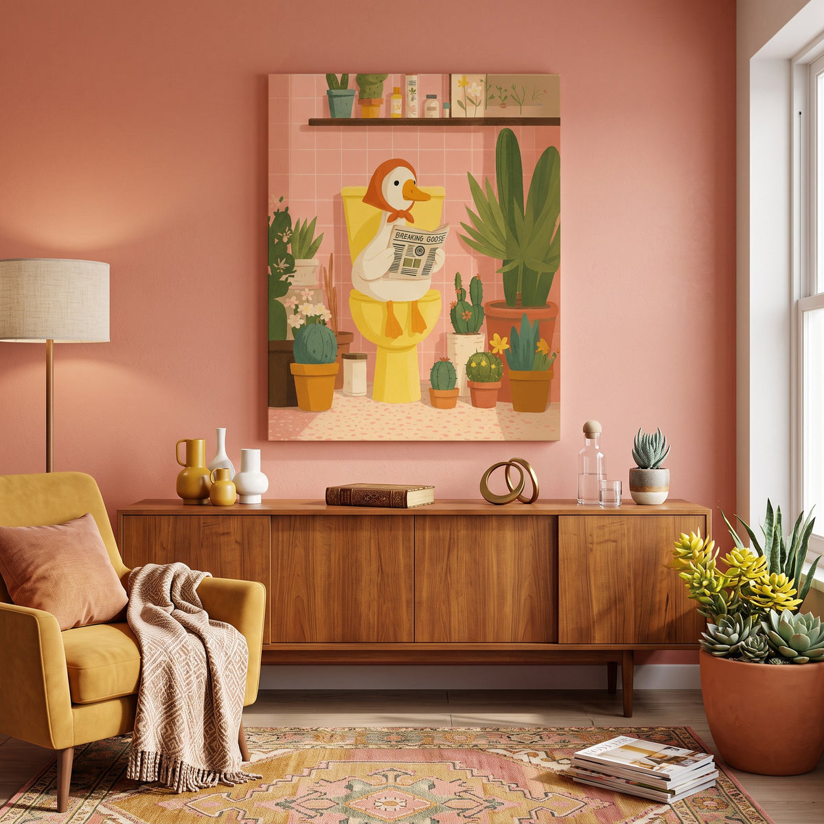 Duck on the Toilet Paint-by-Numbers Kit – Maison Artsen